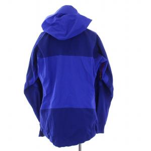 COULOIR 2 マウンテンパーカー ジャケット ジップアップ ロゴ M 青