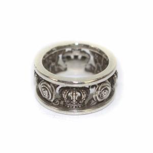 マイラブ MY LOVE 指輪 リング 薔薇 クラウン SV925 8号 シルバー