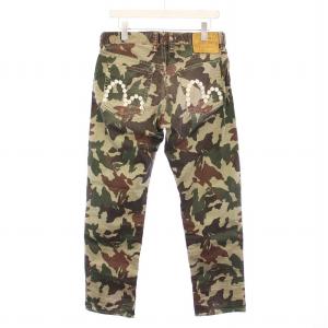 90s No2デニム 2001 パンツ XXモデル 白カモメ ワイドシルエット W33