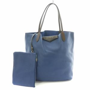 ロットワイラー トートバッグ ポーチ付き レザー 黒（2022/07/15買取