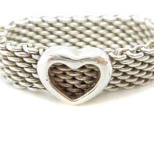 サマセット メッシュリング 指輪 ハート 925 シルバー（2021/05/24買取