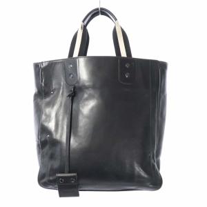 トートバッグ レザー バイカラー 紺 ネイビー ダークブラウン（2024/09