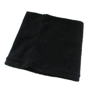 21AW シルクフリース ネックウォーマー マフラー 黒 ブラック U03