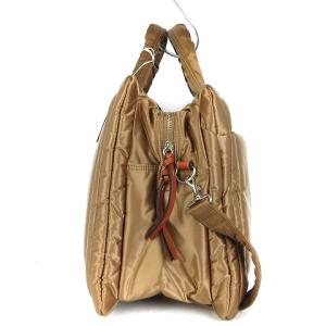 タグ付き アイダーダウン ボストンバッグ L ハンド ショルダー 2WAY