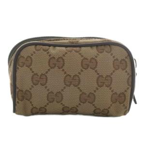 039 1103 3903 アクセサリーポーチ GGキャンバス ブラック（2023/07/17