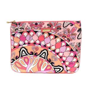 ポーチ プッチ柄 ナイロン ピンク（2024/08/28買取） - Emilio Pucci