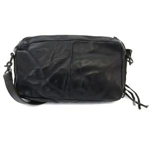 レザーショルダーバッグ 黒 ブラック（2024/07/17買取） - Y's ヨウジ