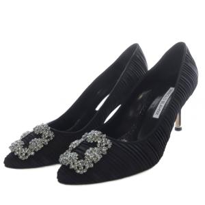 パンプス ポインテッドトゥ ハイヒール エナメル パテントレザー 36.5