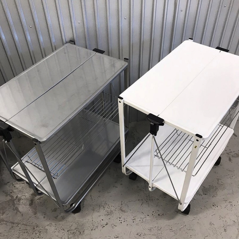 ダルトン DULTON キッチン ワゴン フォールディング トローリー