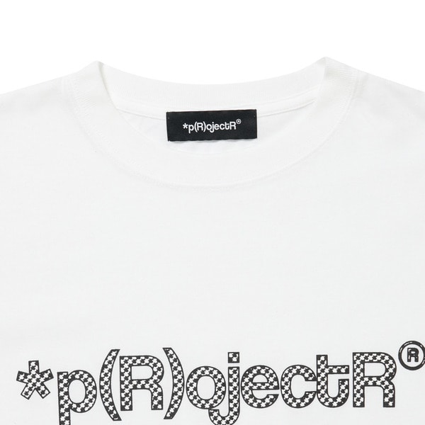 Logo Block Check LS Tee | *p(R)ojectR® | VERTICAL GARAGE OFFICIAL