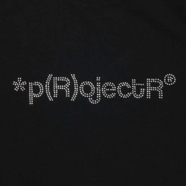 Rhinestone Logo SS Tee | *p(R)ojectR® | VERTICAL GARAGE OFFICIAL