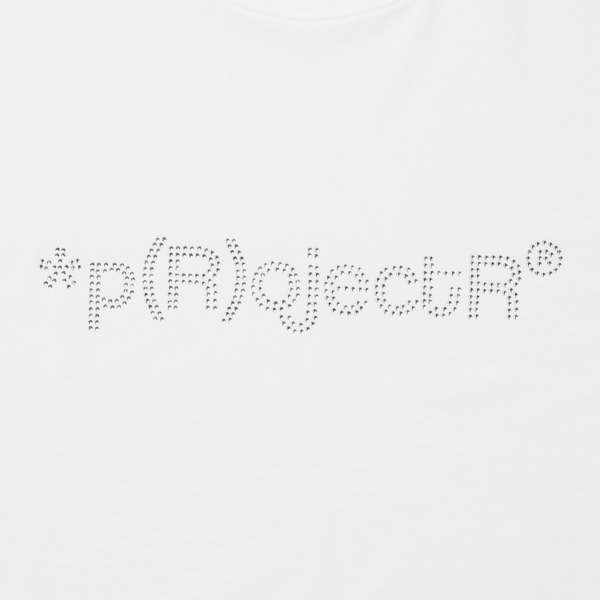 Rhinestone Logo SS Tee | *p(R)ojectR® | VERTICAL GARAGE OFFICIAL
