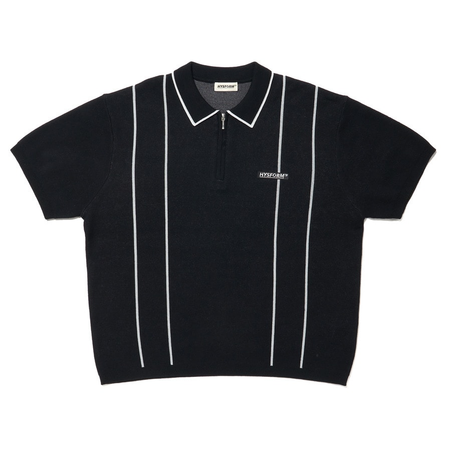 HALF ZIP KNIT POLO | HYSFORM™ | VERTICAL GARAGE OFFICIAL ONLINE