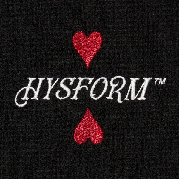 HENRY NECK WAFFLE L/S TEE | HYSFORM™ | VERTICAL GARAGE OFFICIAL