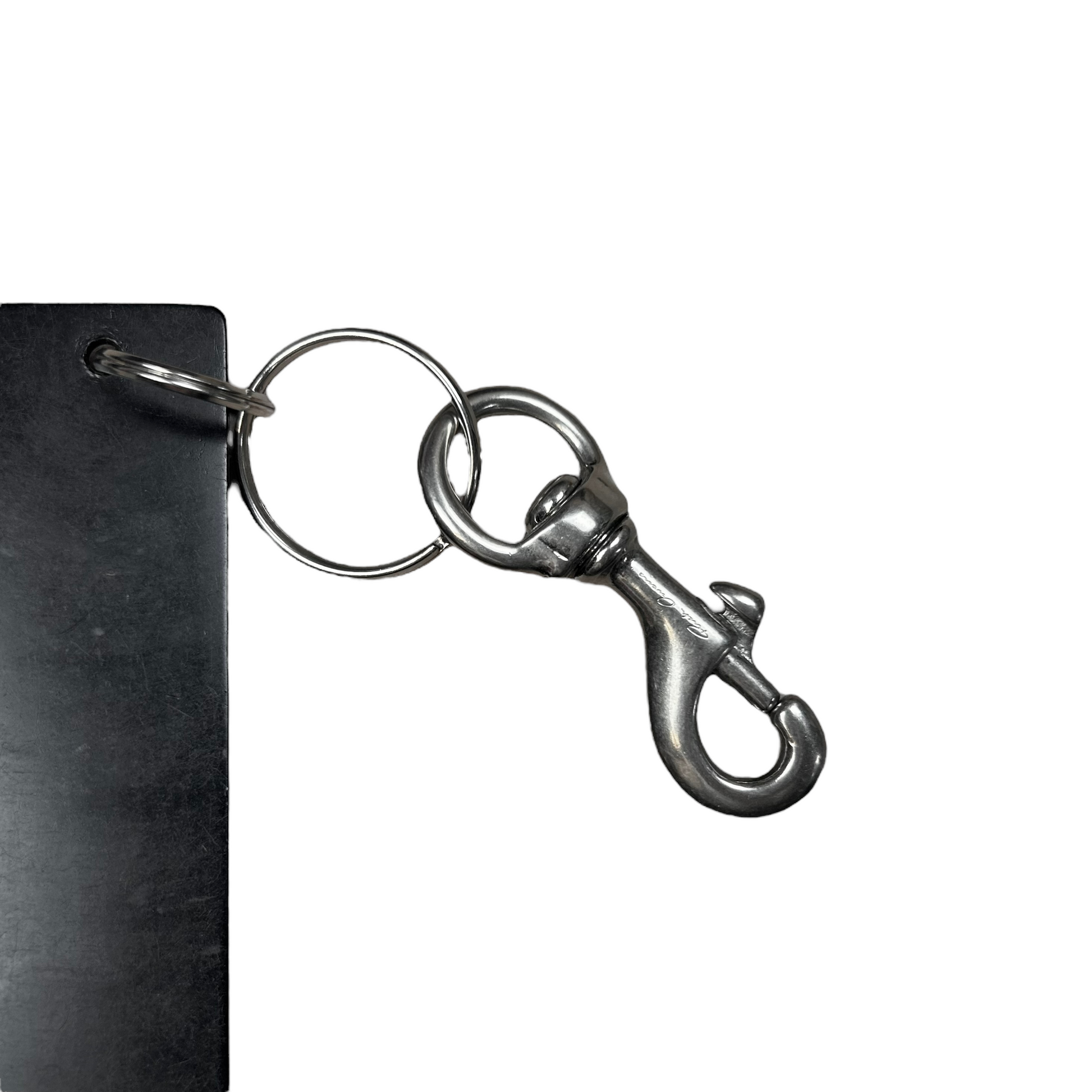 Rick Owens Metal Hang Tag Key Chain - AW16 – Vertical Rags
