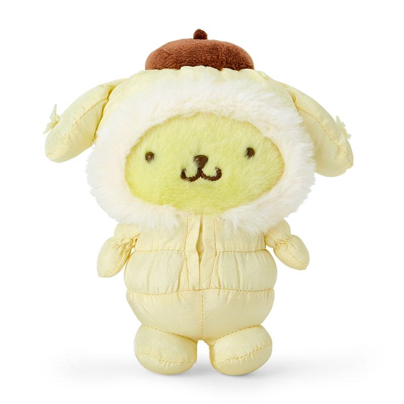 Pom Pom Purin Plush Mascot Holder Keychain Fluffy Winter Sanrio