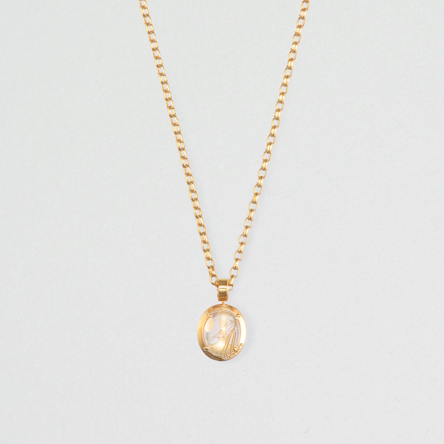 Planet ルチルクォーツ ネックレス 木星 – VERMILLION