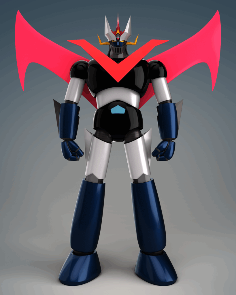 グレートマジンガー、全高90cmのメタル・ギミックモデルとして甦る