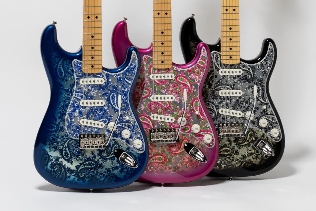 フェンダー、日本限定『Limited Paisley Collection』を発売 ── アイ