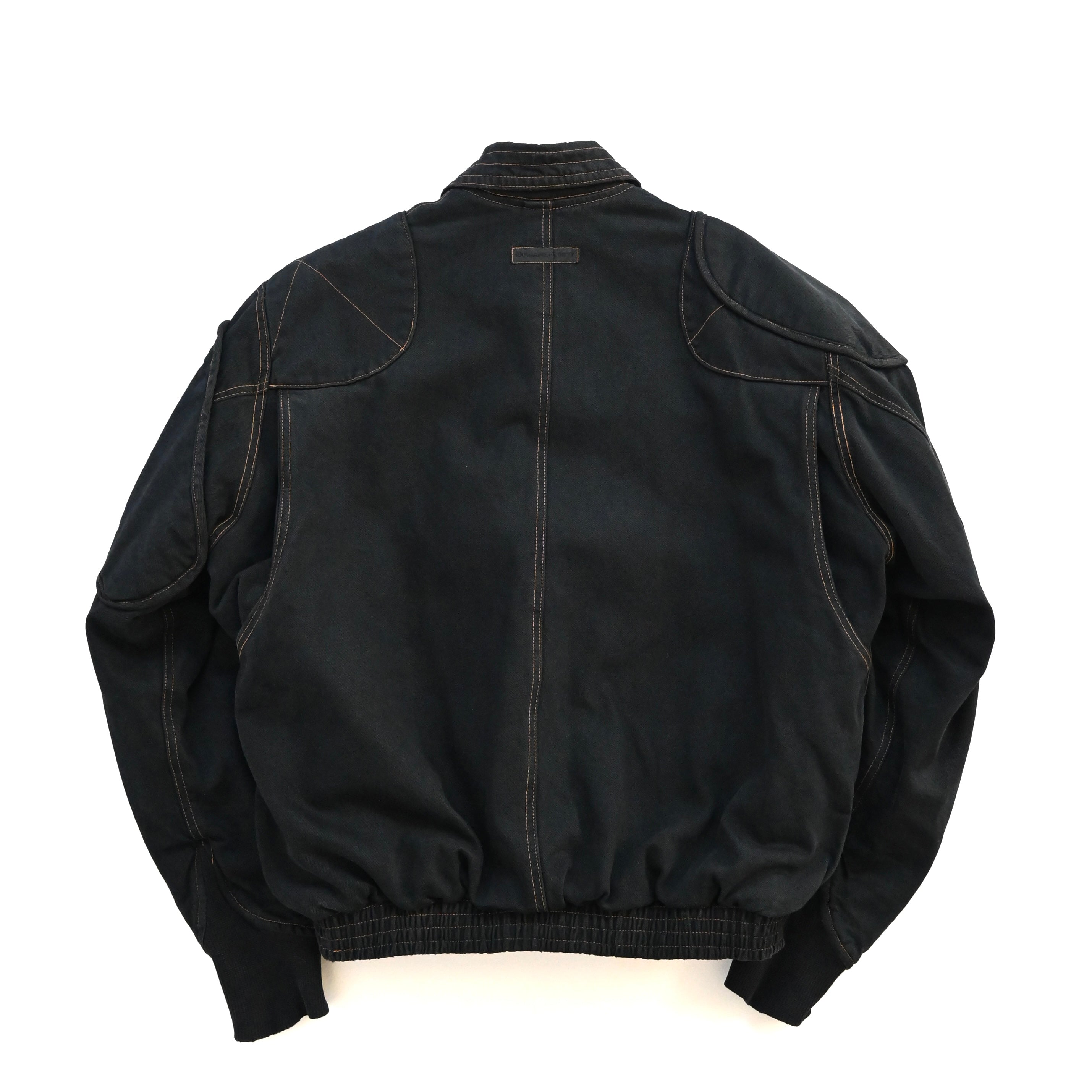 1986aw katharine hamnett denim bomber jacket M – vexed_store