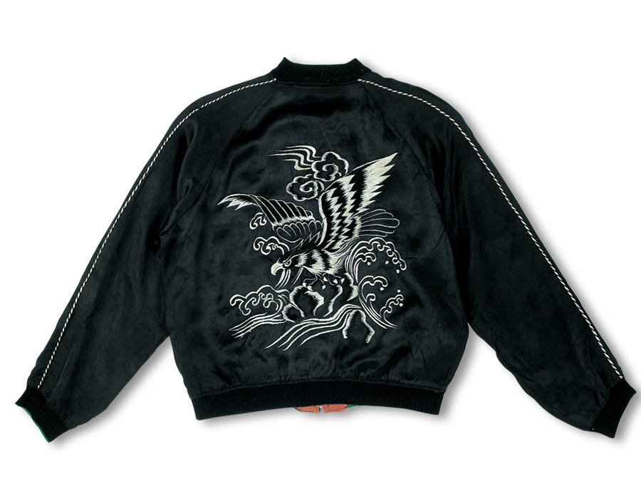 VINTAGE SOUVENIR JACKET MUSEUM - “BLACK EAGLE” - SOUVENIR JACKET
