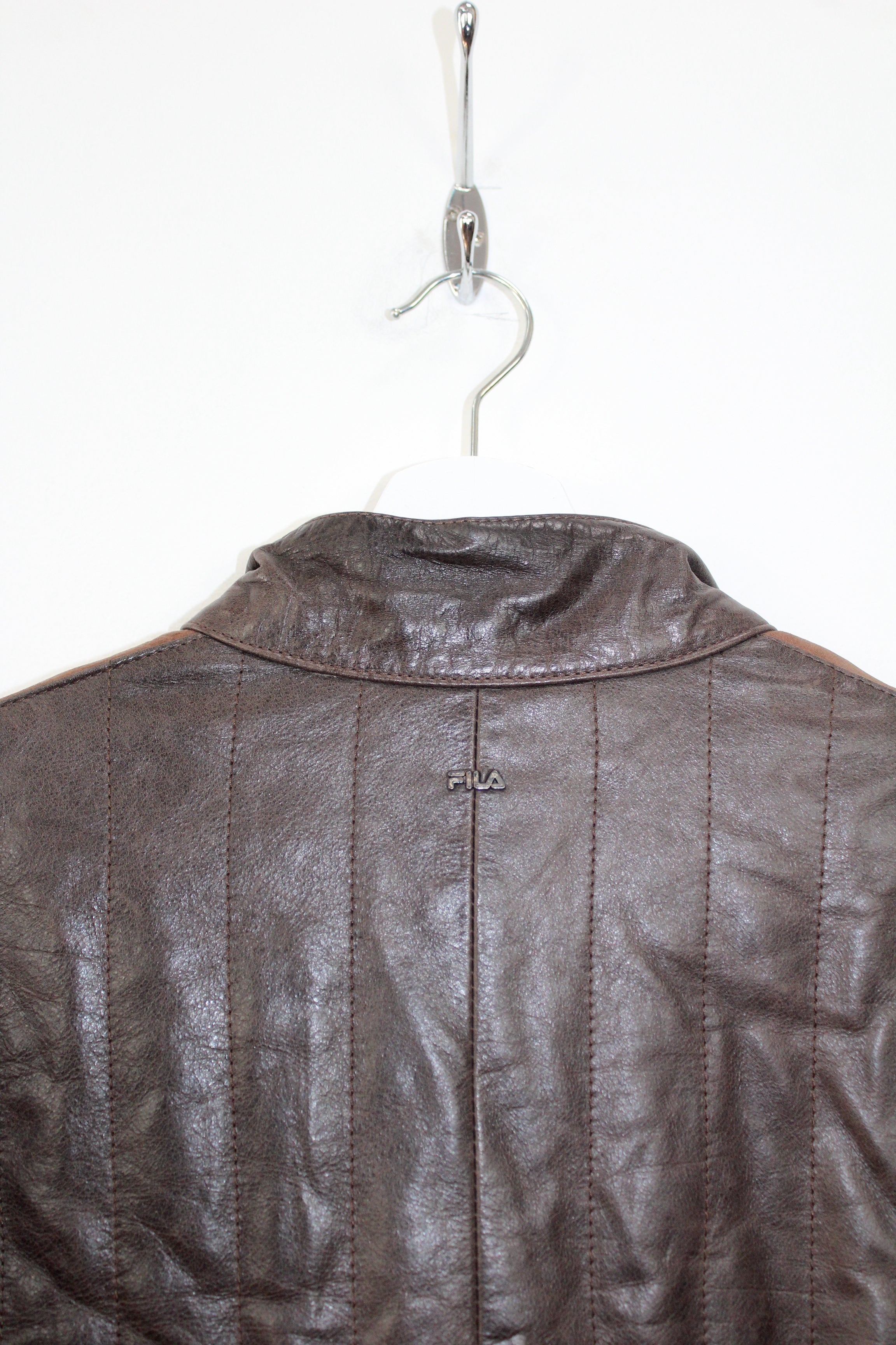 FILA x FERRARI 90'S VINTAGE LEATHER JACKET MEDIUM – Vintage80scasuals