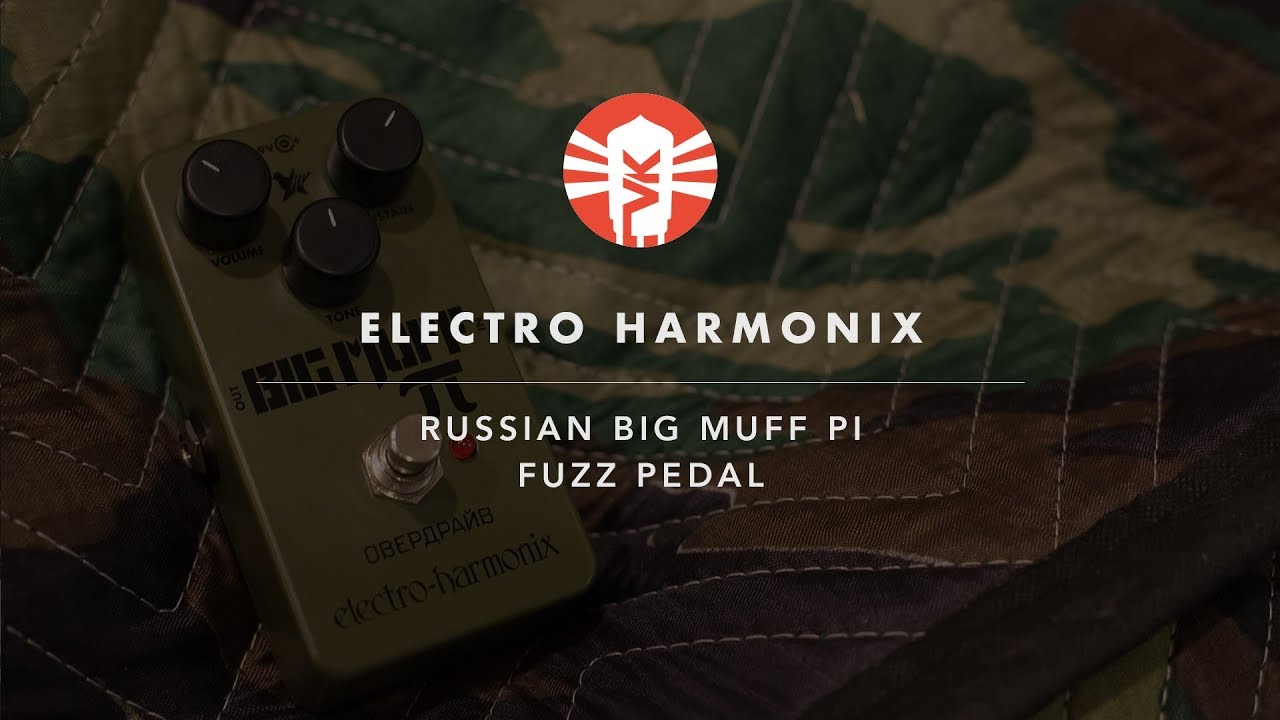 Electro-Harmonix Green Russian Big Muff Pi Fuzz/Distortion