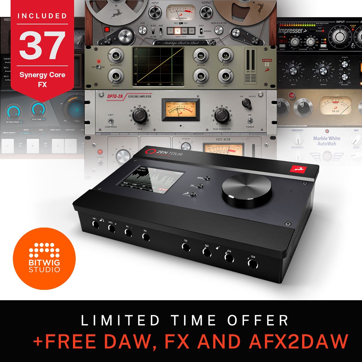 Antelope Audio Zen Tour Synergy Core Thunderbolt 3/USB Audio