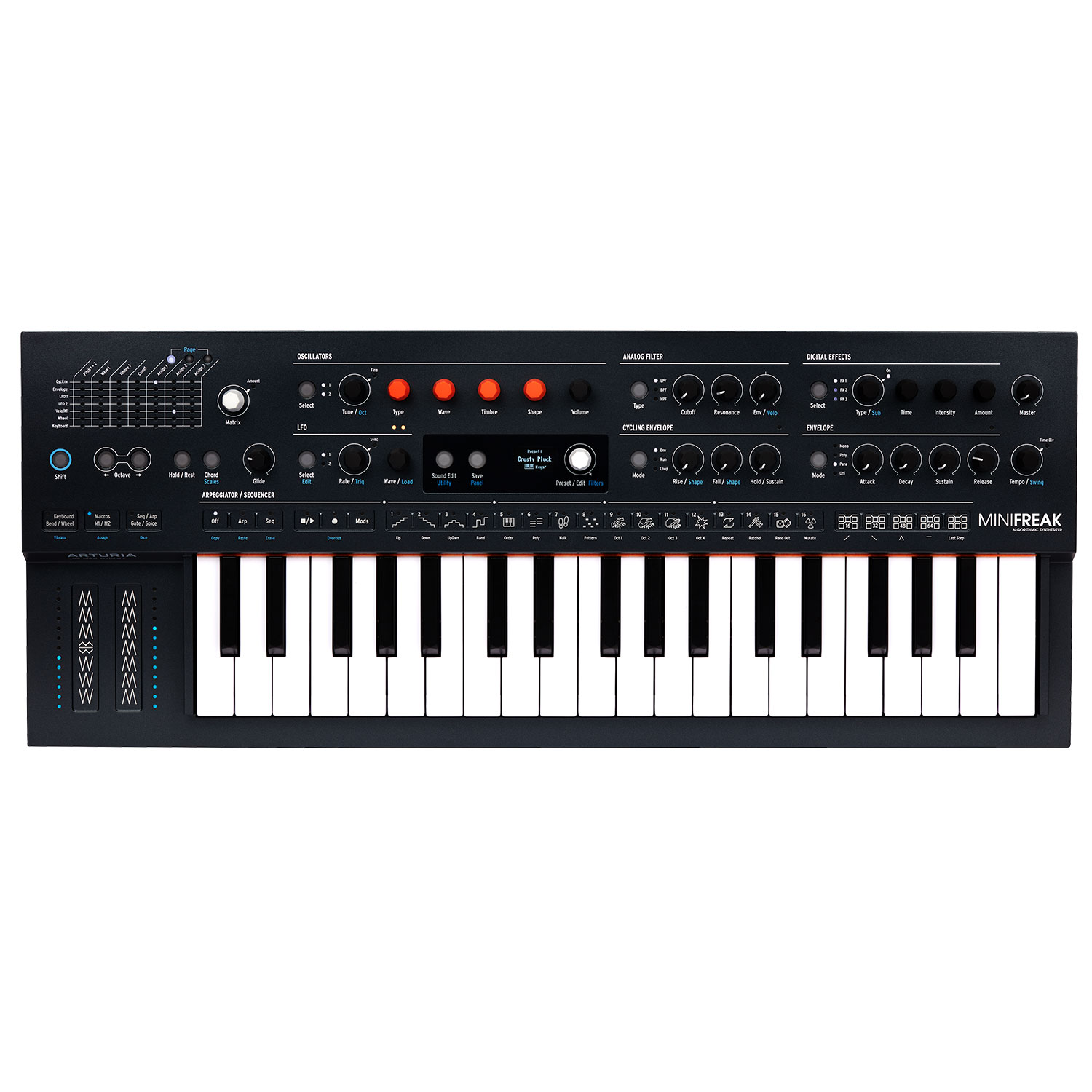 Arturia MiniFreak Polyphonic - Arturia MiniFreak Keyboard