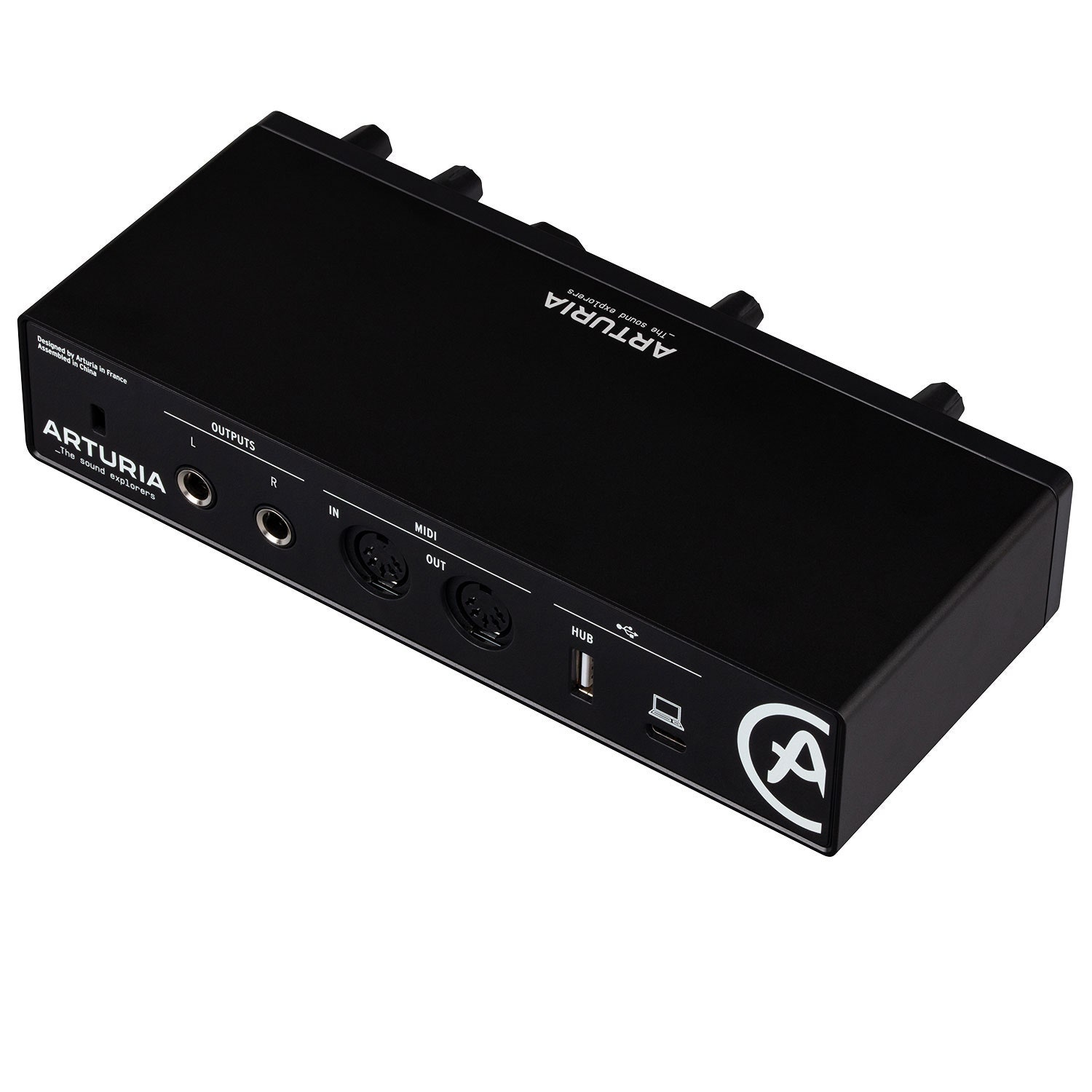 Arturia MiniFuse 2 USB-C Audio Interface - Black - Vintage King