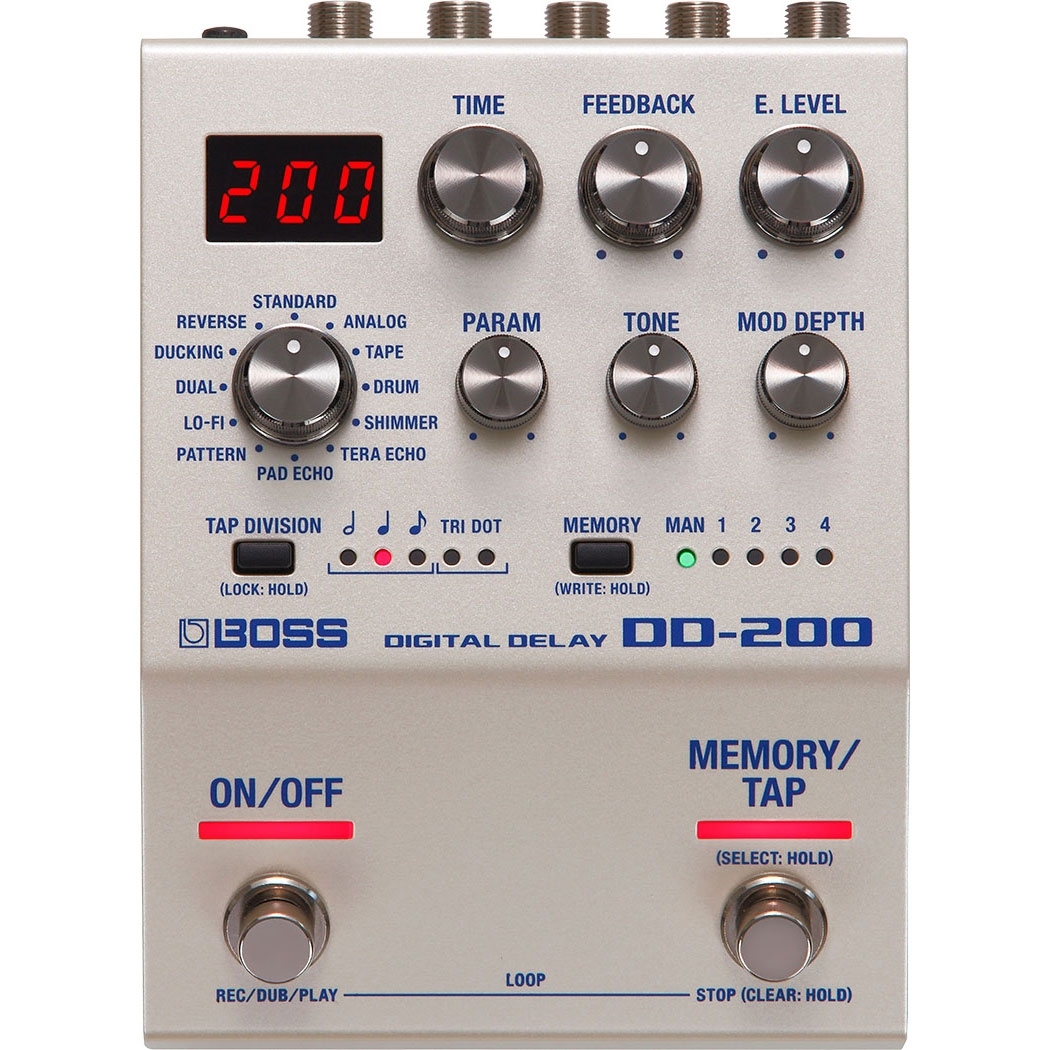 Boss DD-200 Digital Delay Pedal - Vintage King