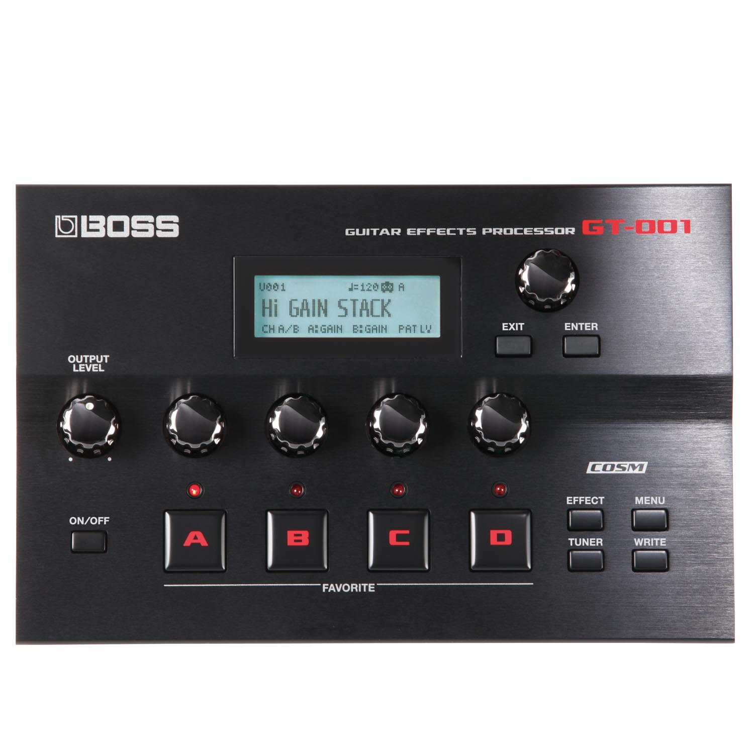 Boss GT-001 Desktop Guitar Effects Processor - Vintage King