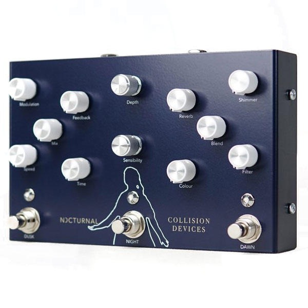 Collision Devices Nocturnal Reverb/Delay/Tremolo Pedal - Vintage King