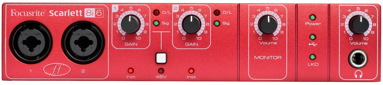 Focusrite Scarlett 8i6 - Vintage King