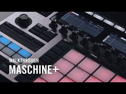 Native Instruments Maschine+ Standalone Groovebox - Vintage King