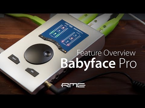 RME Babyface Pro FS USB Audio Interface with Headphones & Mic