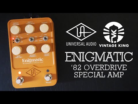 Universal Audio UAFX Enigmatic '82 Overdrive Special Amp Pedal