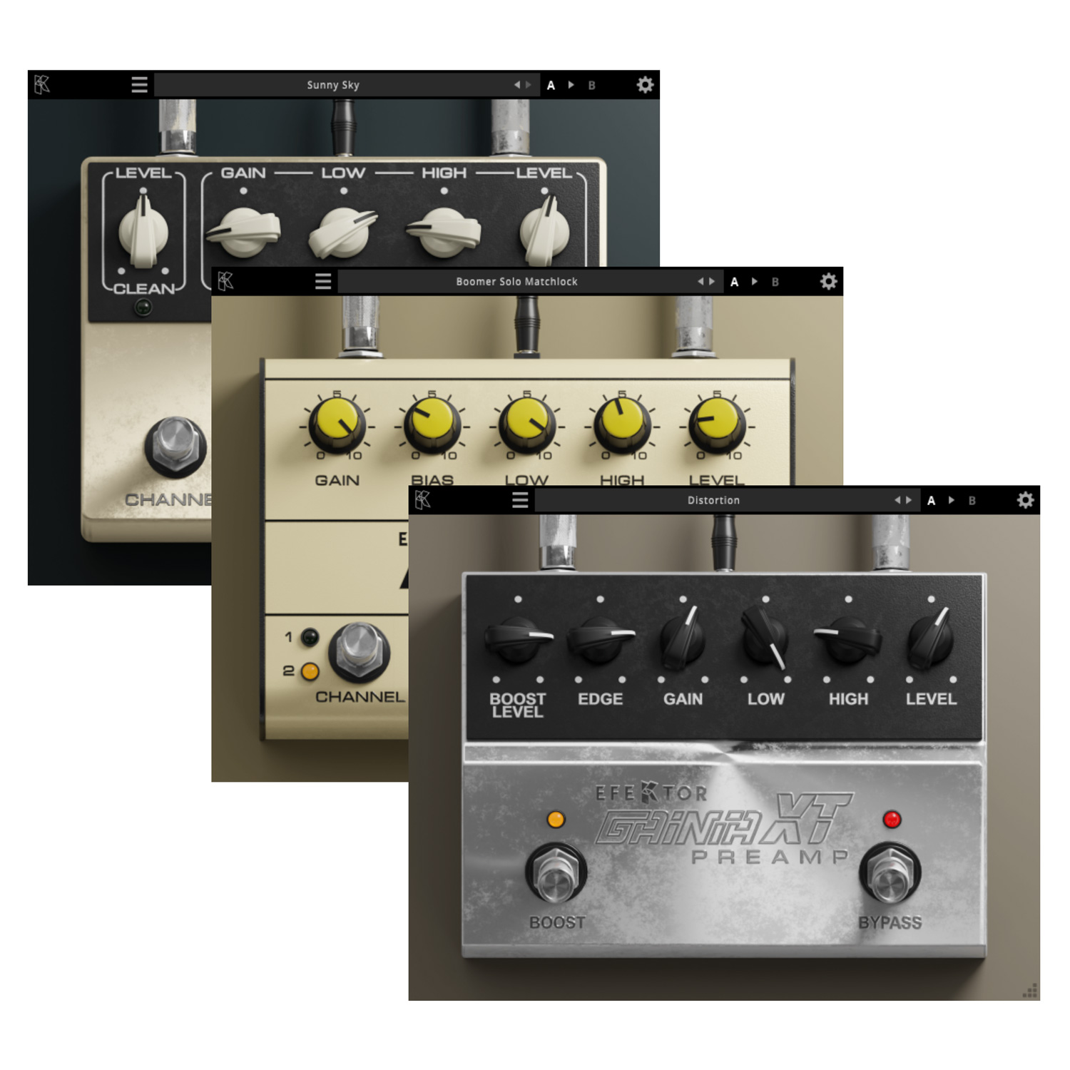 Kuassa Efektor Gainia Preamp Bundle - Electronic Delivery