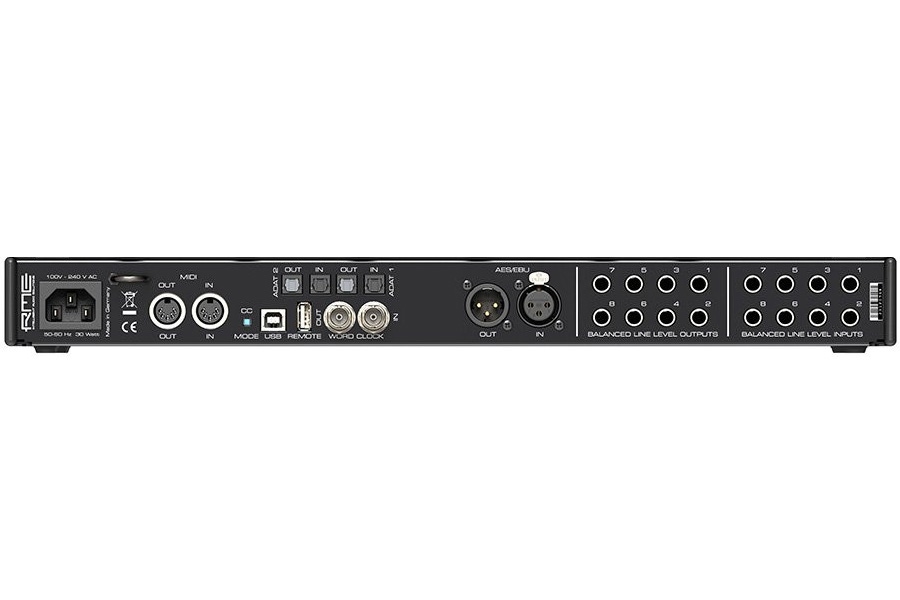 RME Fireface 802 FS AE USB 2.0 Audio Interface - Black Anniversary