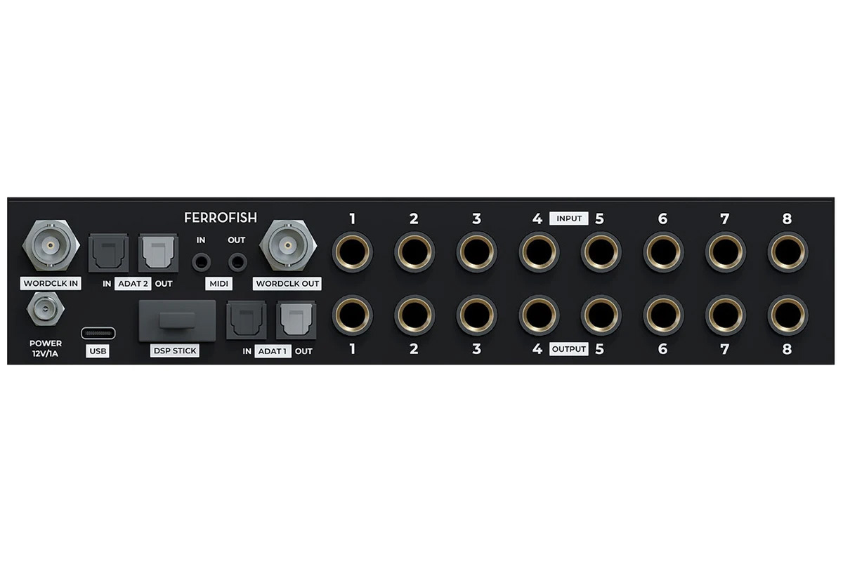 RME Fireface UCX II Interface and Ferrofish Pulse8 AE AD/DA