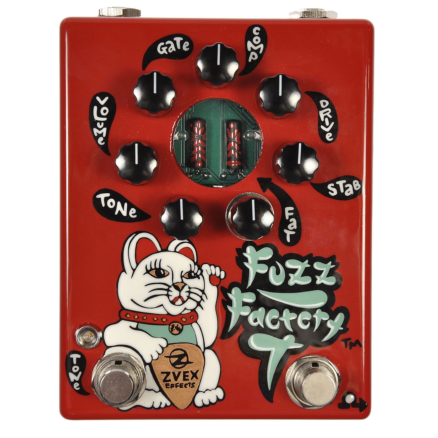 ZVEX Effects Fuzz Factory 7 Hand Painted Pedal - Vintage King