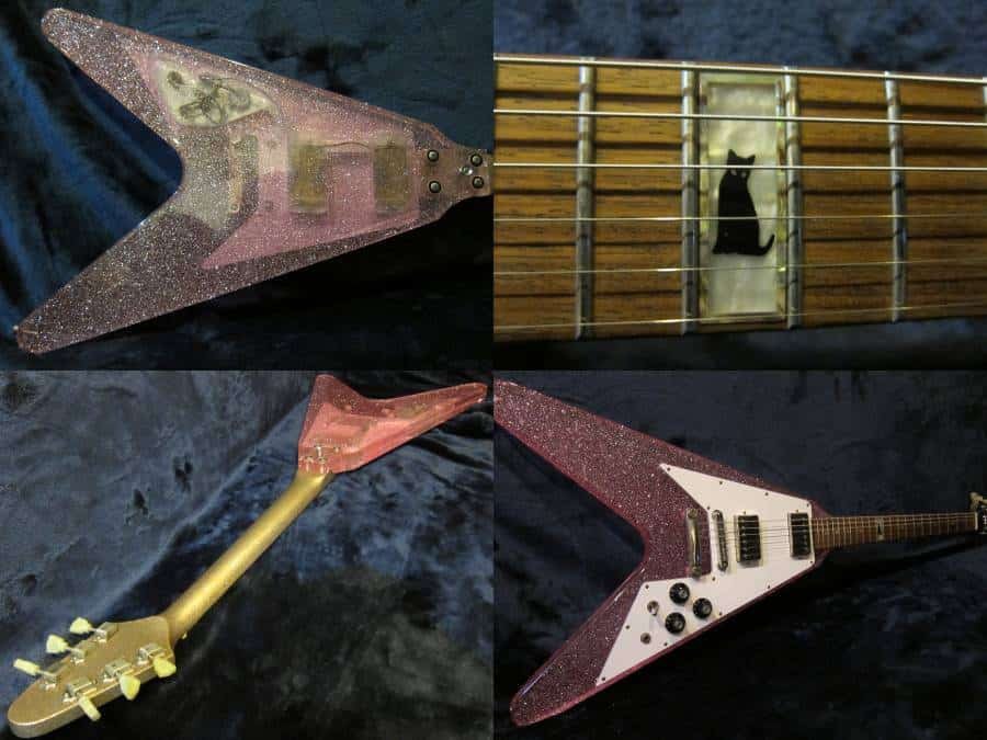 Burny LV-115KK Ken L'arc-en-Ciel signature - Vintage Japan Guitars