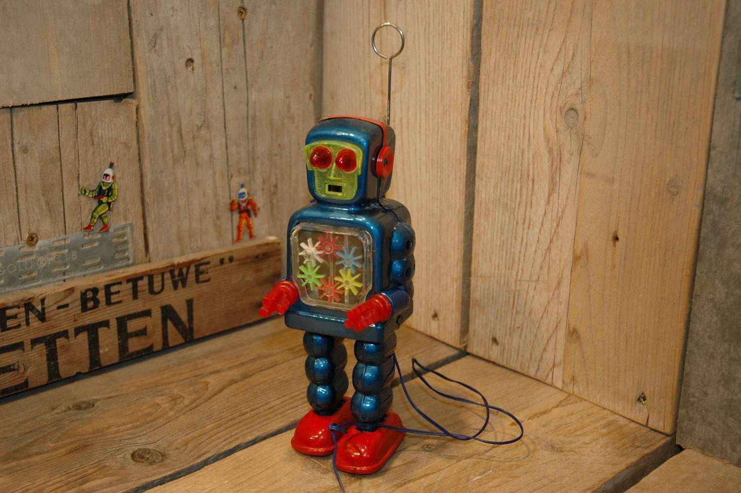 吉屋 KO ハイ ホイール ロボット 60's ブリキトイ 昭和レトロ 吉屋 KO