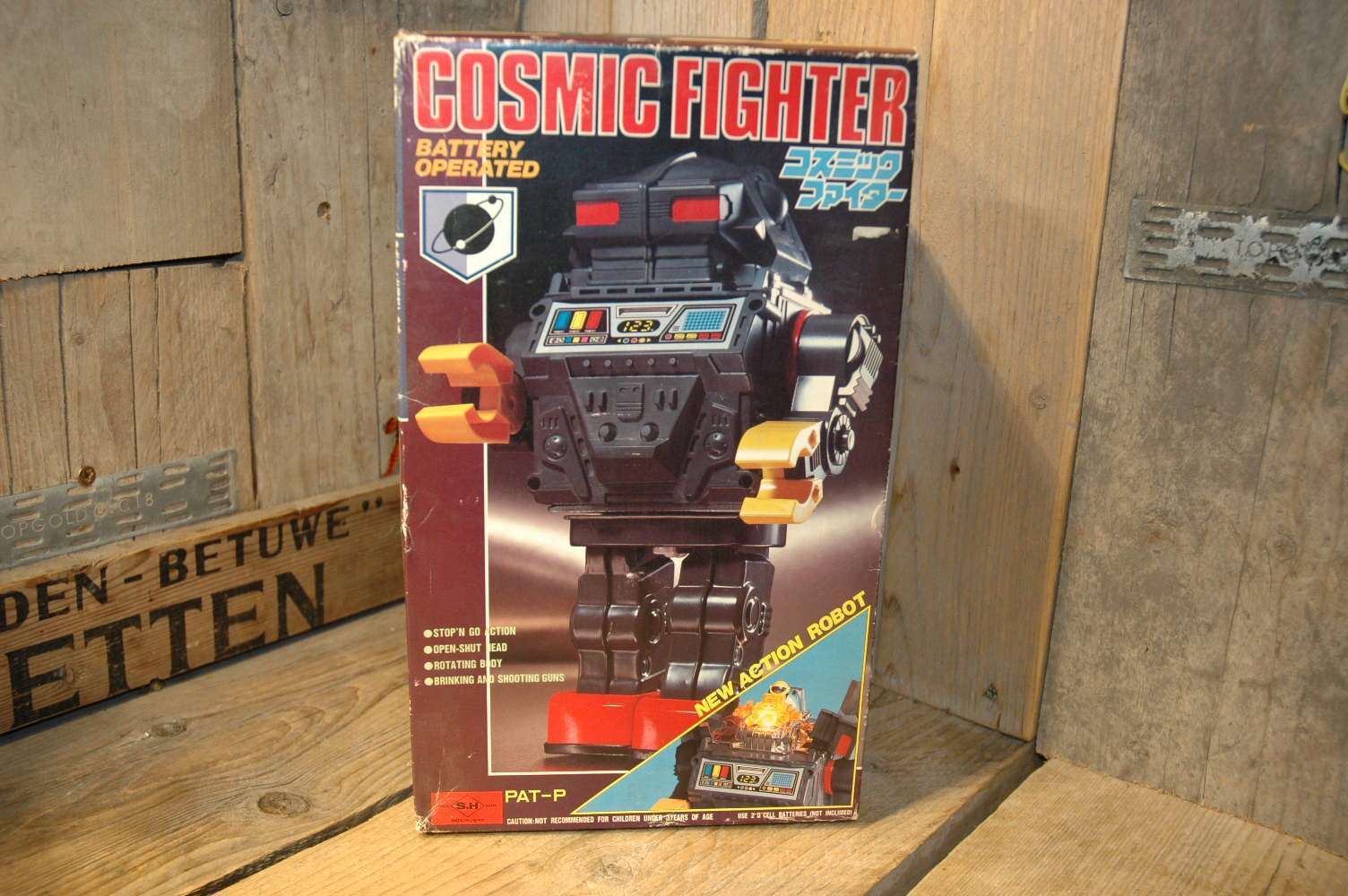 Lot - (8) 1970'S - 80'S TOY ROBOTS IN BOXES - Including