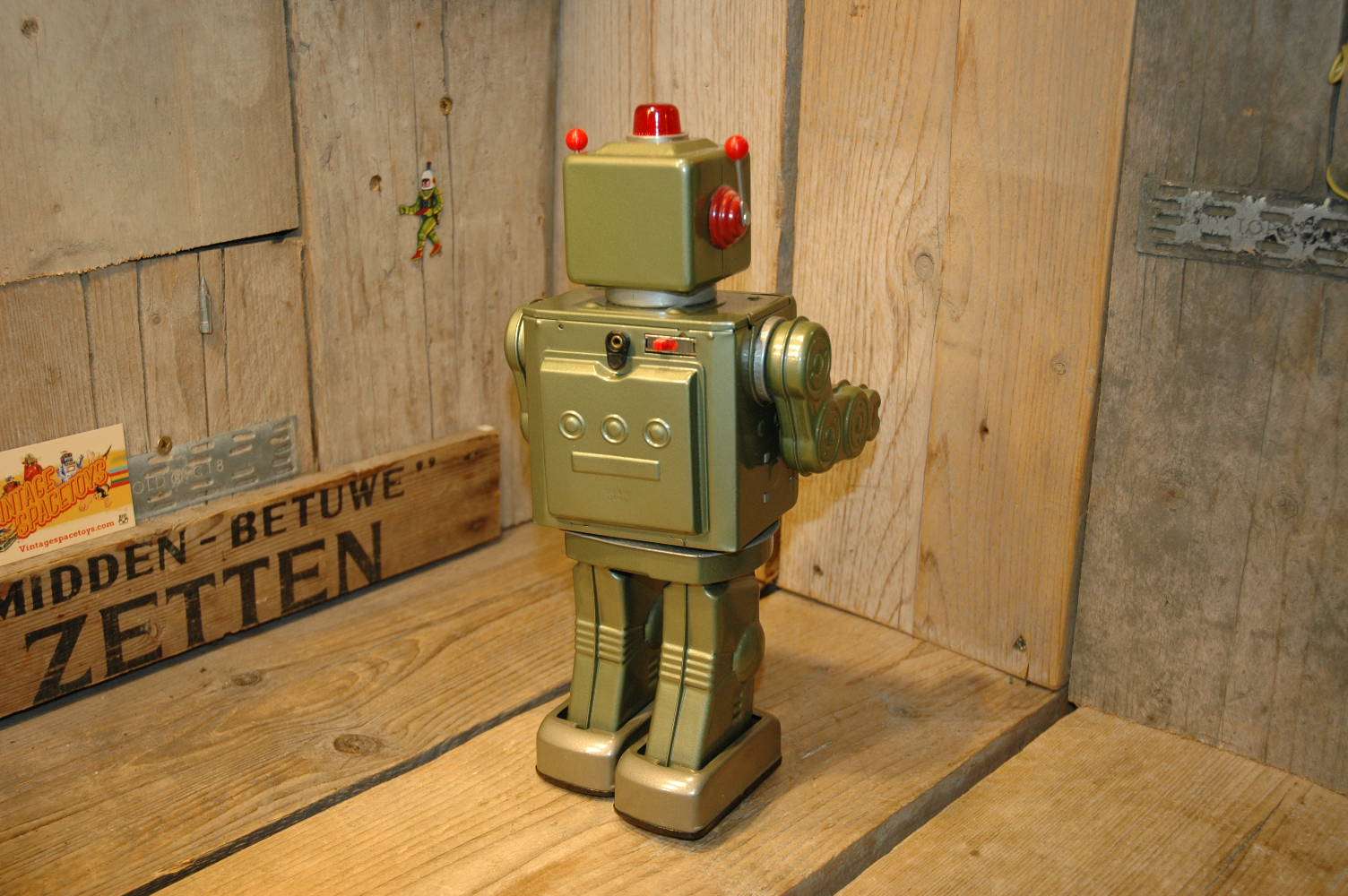 Horikawa - Star Strider Robot Green variation - Vintage Spacetoys