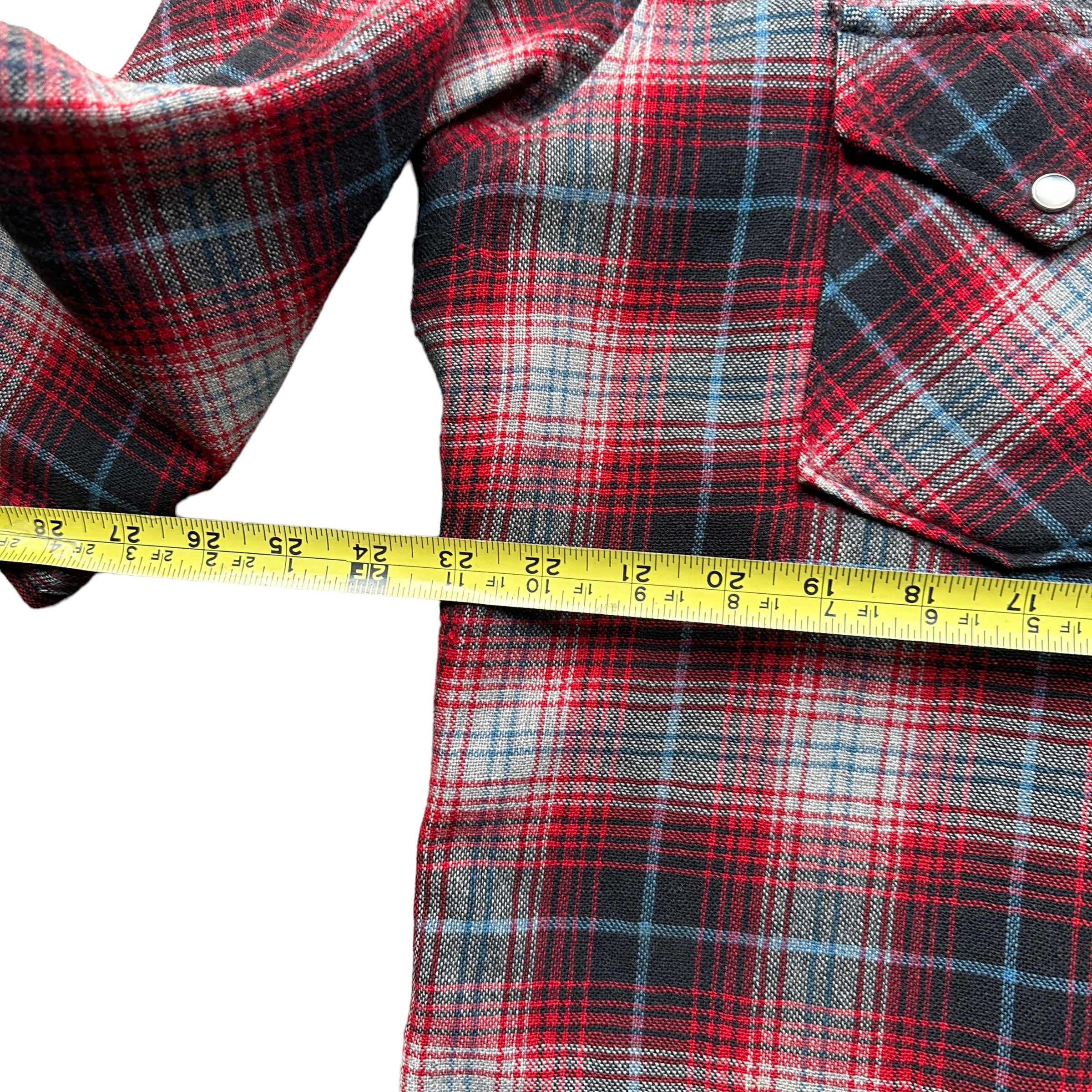 70s Pendleton western wool shirt L/XL shadow plaid – Vintage Sponsor