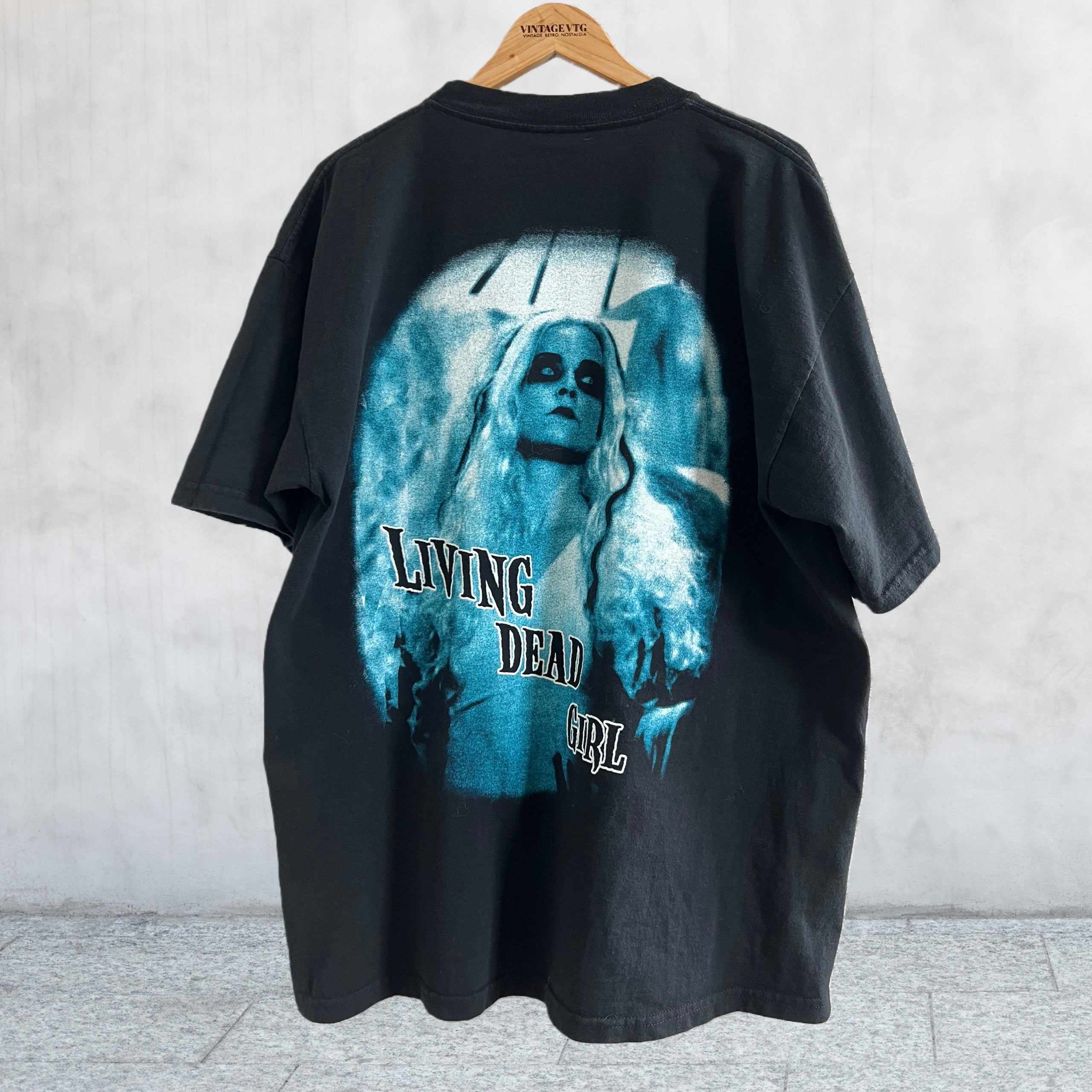 Vintage Rob Zombie Living Dead Girt T-shirt. XL – Vintage VTG