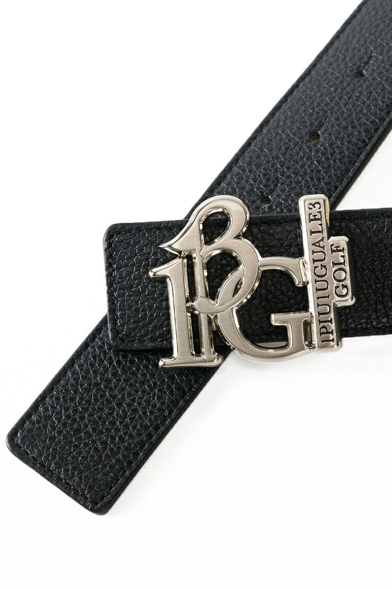 1PIU1UGUALE3 GOLF - ロゴバックルベルト | ブラック | ユニセックス