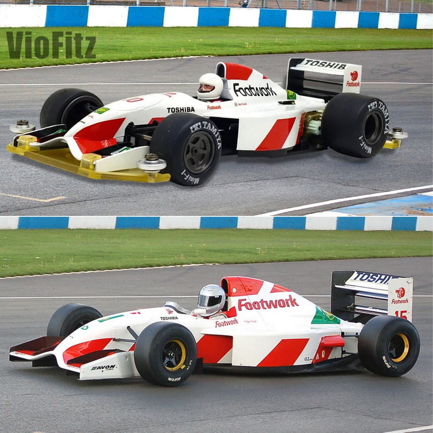 Review: Tamiya Mini F-1: Braun Tyrrell Honda 020 and Footwork FA13