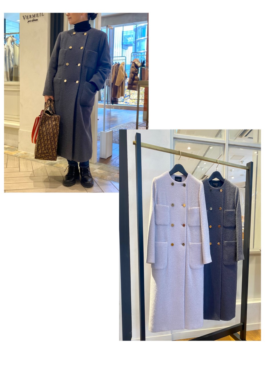 冬本番！VERMEIL par iena 名品コート | ショップニュース | VIORO